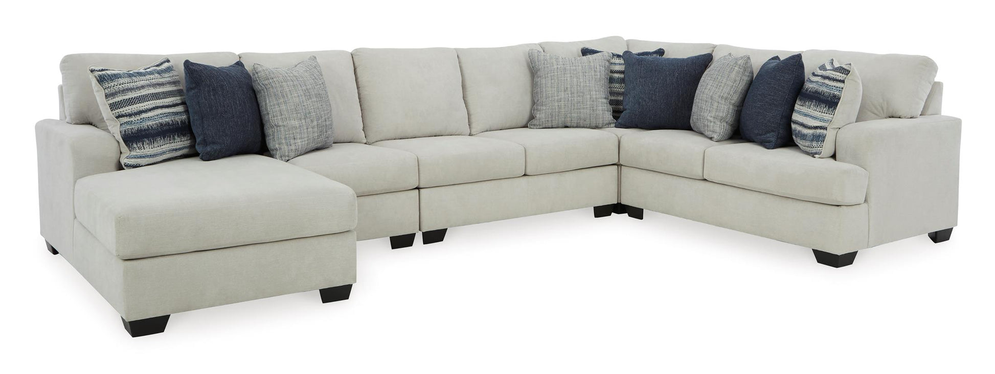 Lowder 5-Piece Sectional with Chaise