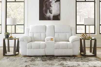 Frohn Reclining Console Loveseat