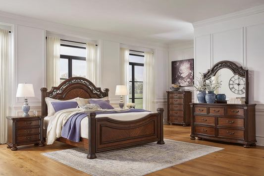 Lavinton 3-Piece Poster Bedroom Set