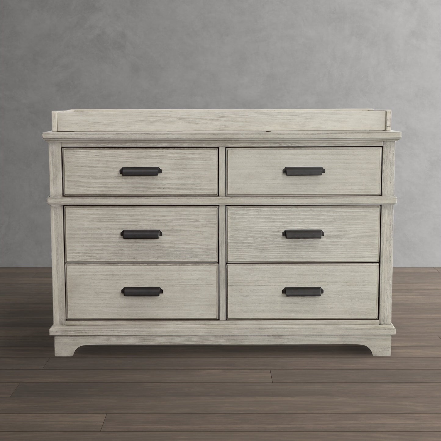 Asher 6 Drawer Dresser with Changing Top