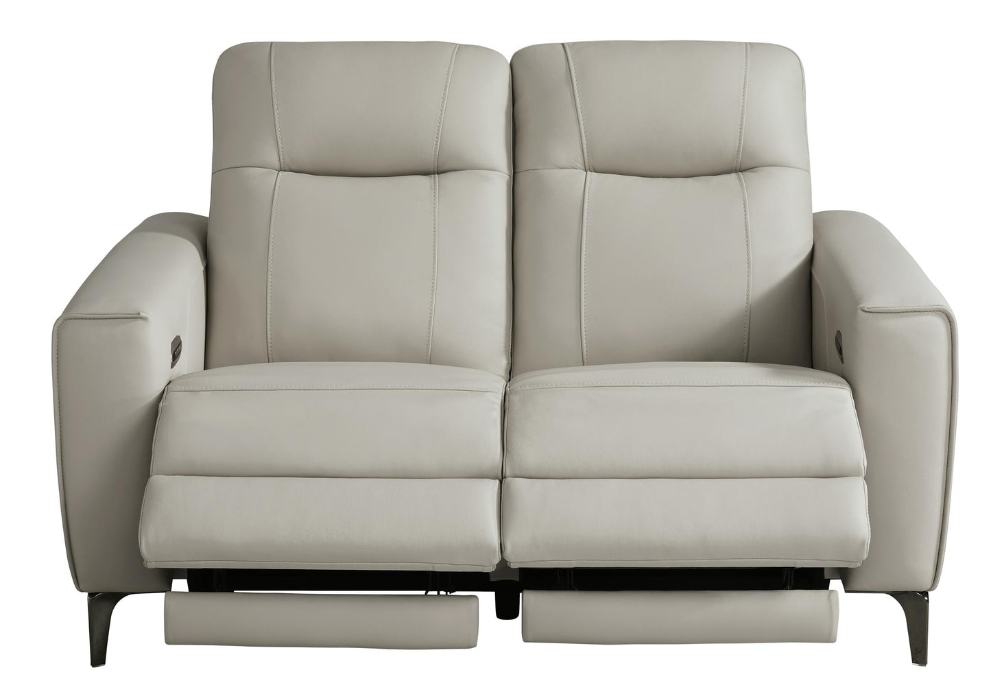 Parkside Heights Leather Power Reclining Loveseat