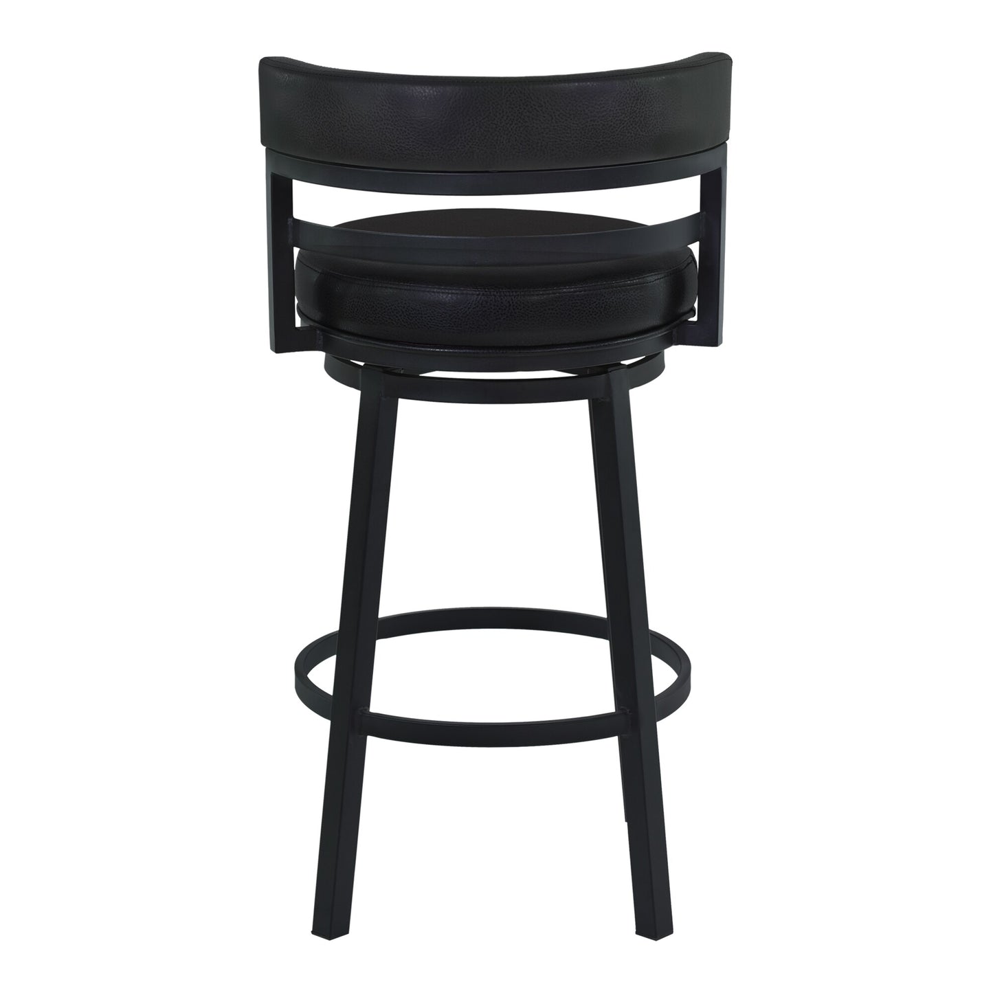 Titana 30" Bar Height Metal Swivel Barstool