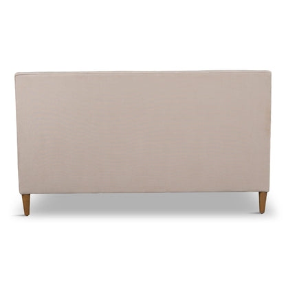 Modern Stratus Queen Square Upholstered Bed