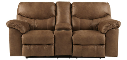 Boxberg Reclining Loveseat with Console