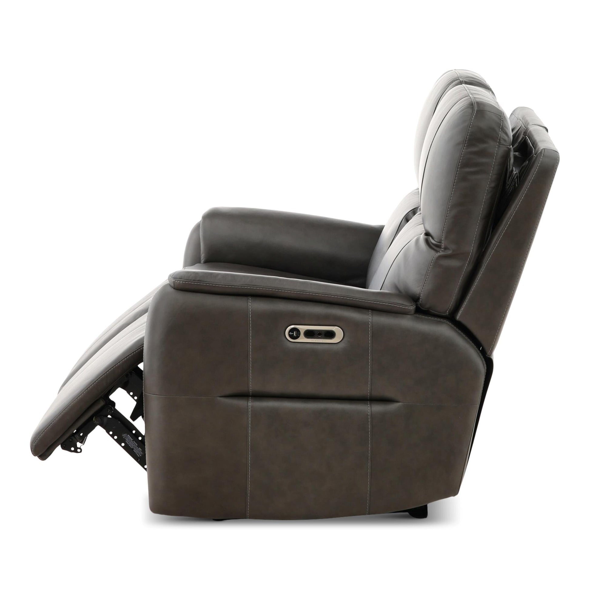 Walker Leather Power Reclining Loveseat