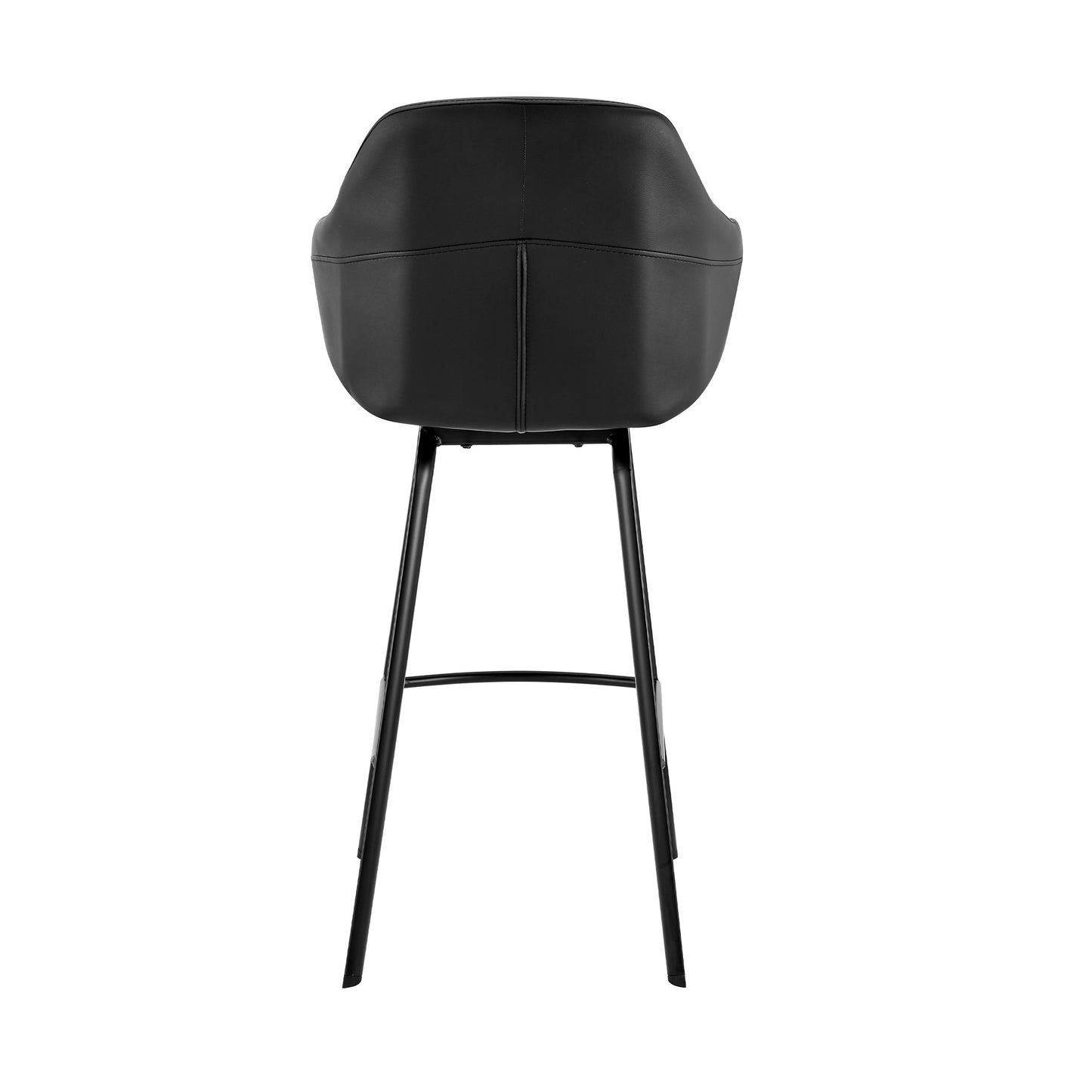 Brigden Black Swivel 26" Counter Stool