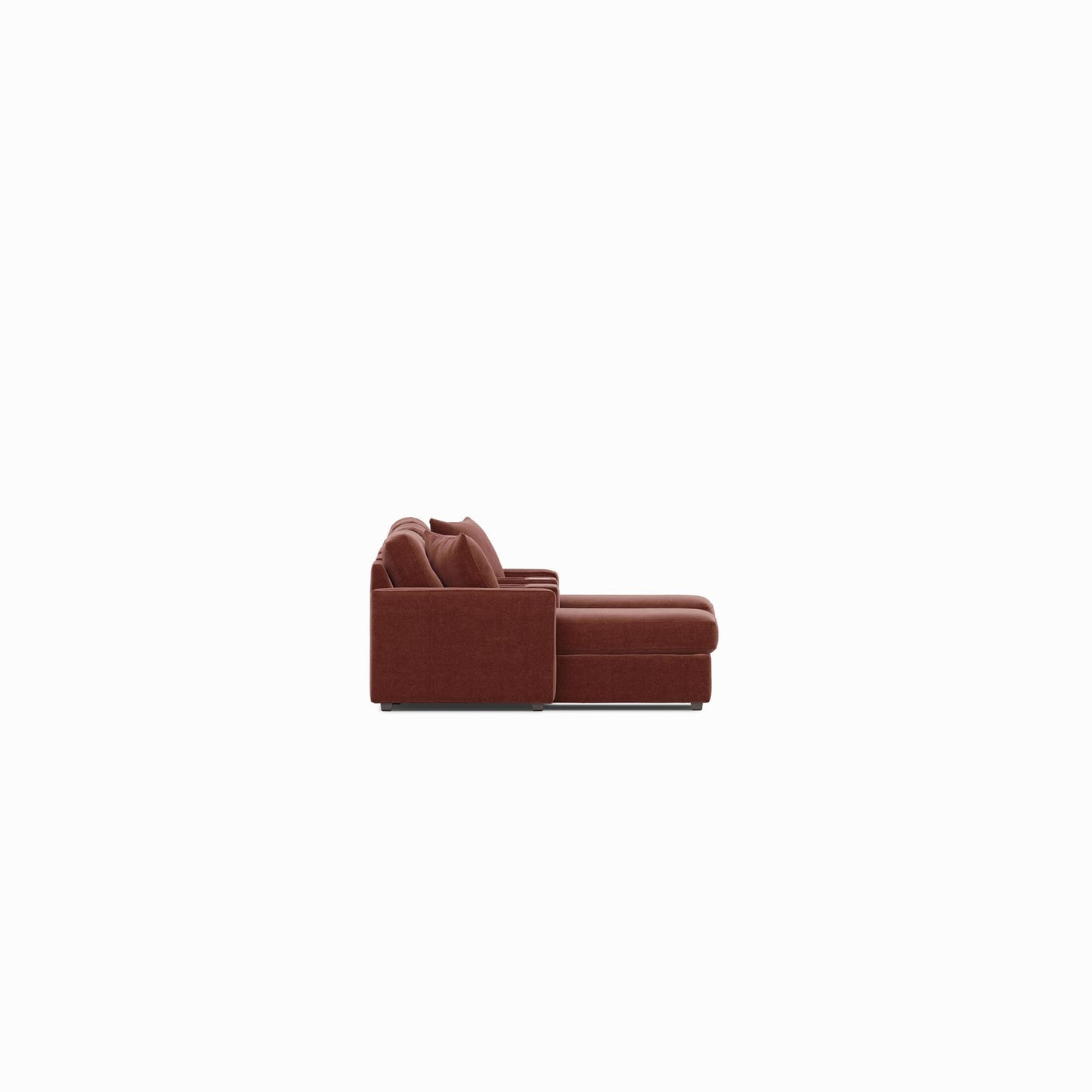 Modular One 5-Piece Dual Chaise Sectional with E-Console