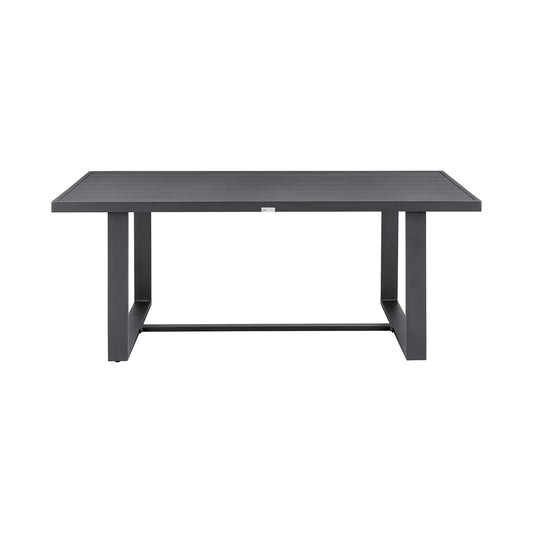 Argiope Outdoor Patio Dining Table in Aluminum