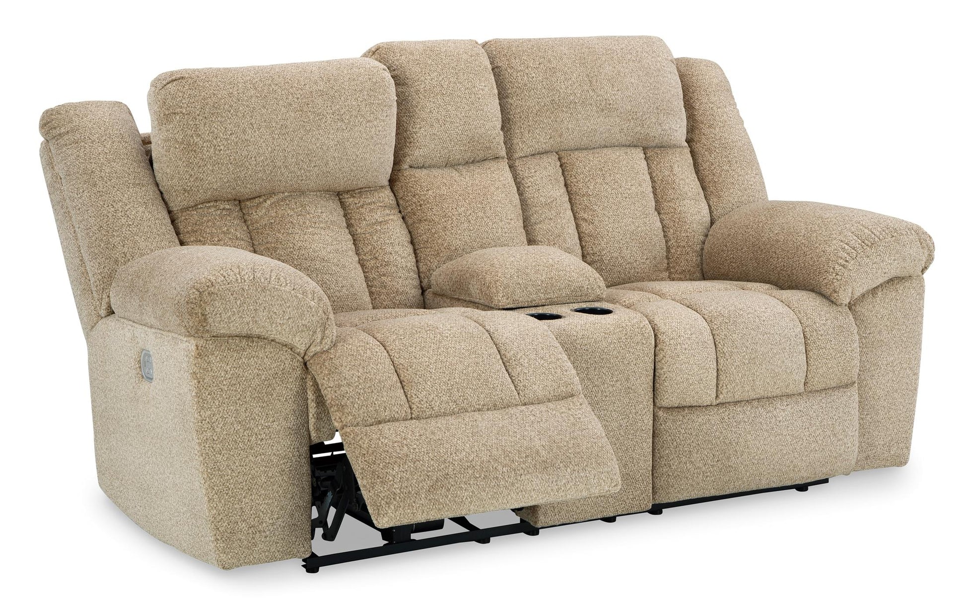 Tip-Off Power Reclining Console Loveseat