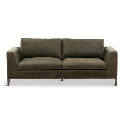 Optima Leather Sofa