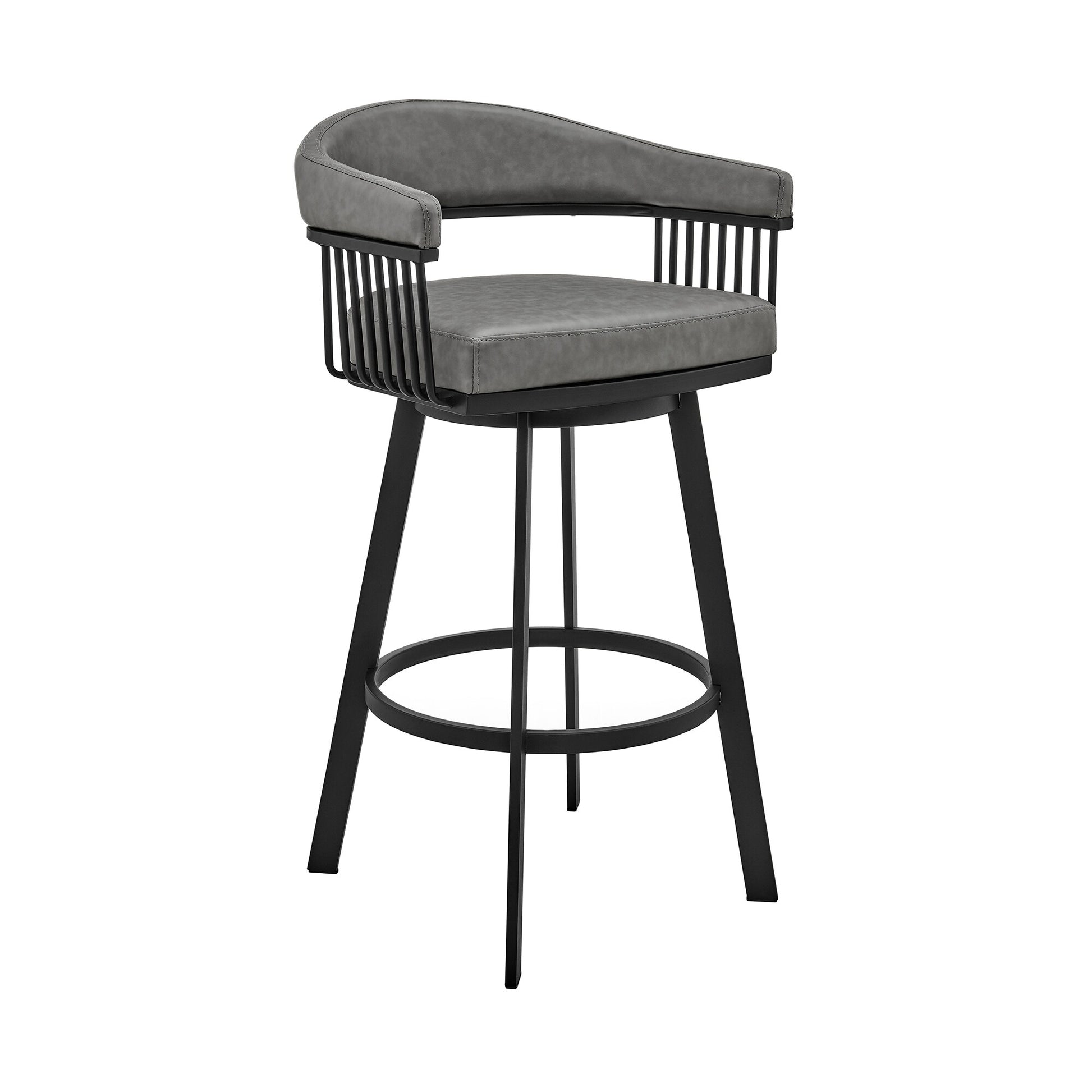 Bronson 25" Counter Height Swivel Bar Stool