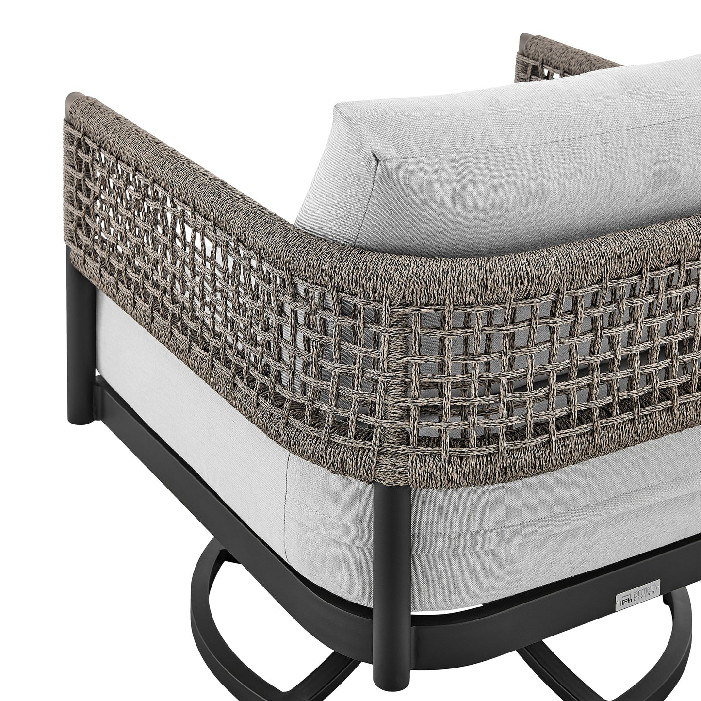 Felicia Outdoor Patio Swivel Rocking Chair