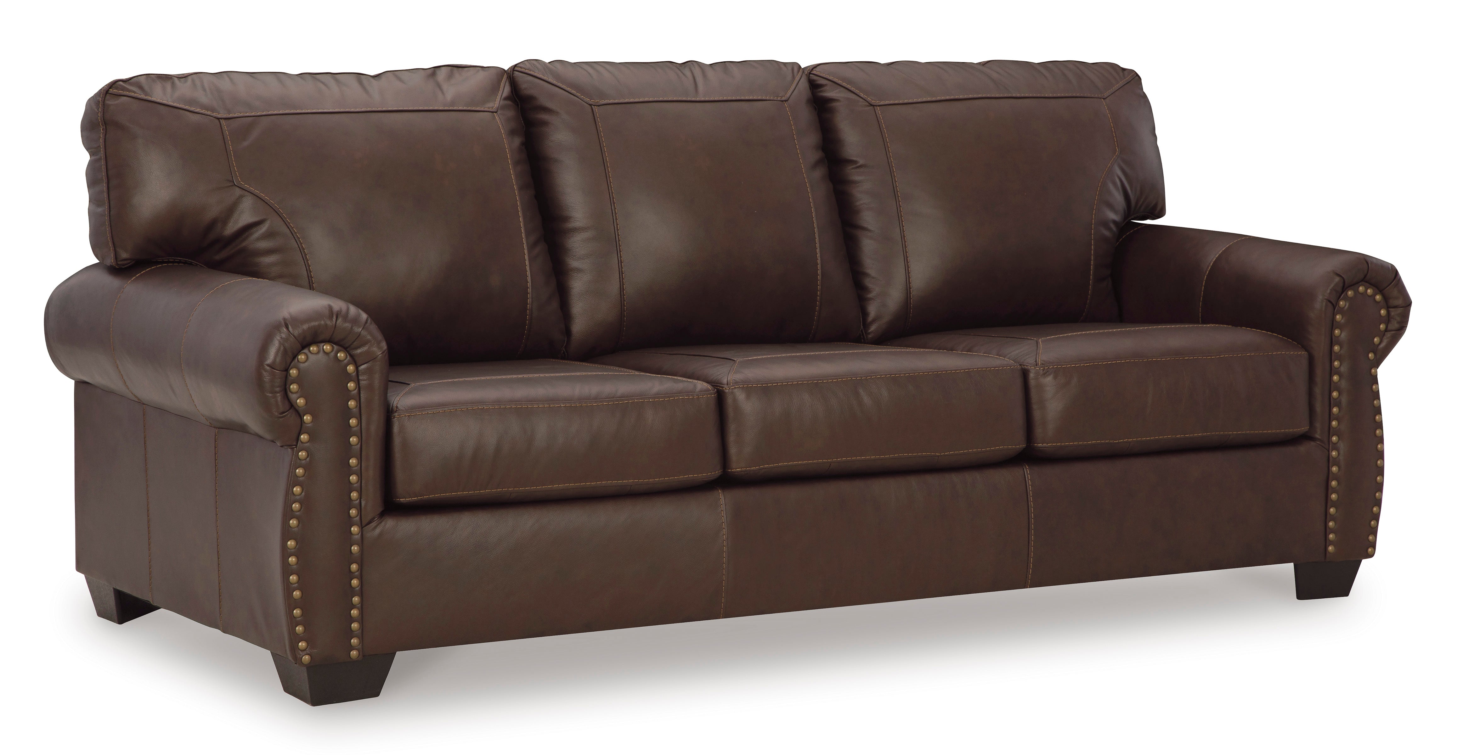 leather cushion アンティーク 本革 furniture Colleton Leather Sofa – Levin Furniture