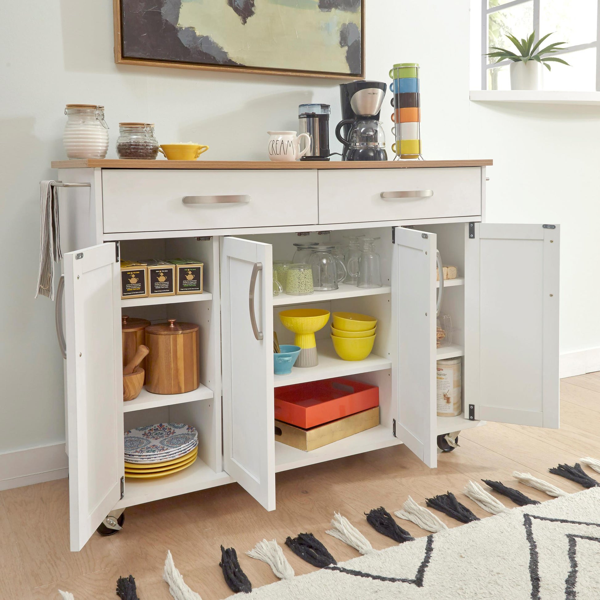 Storage Plus Kitchen Cart