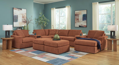 Modmax 8-Piece Sectional with Double Audio Console