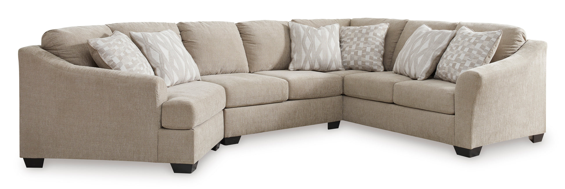 Brogan Bay 3-Piece Sectional with Cuddler