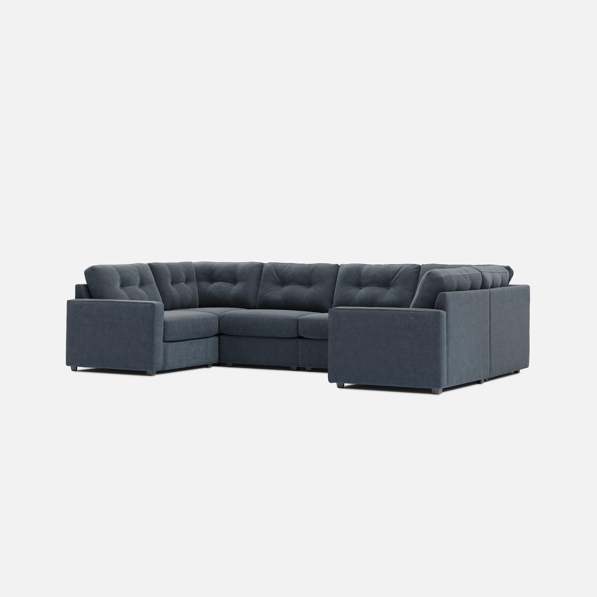 Modular One 6-Piece Sectional - Navy