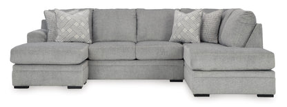 Ashley Casselbury 2-Piece Sectional with Chaise Right-Facing