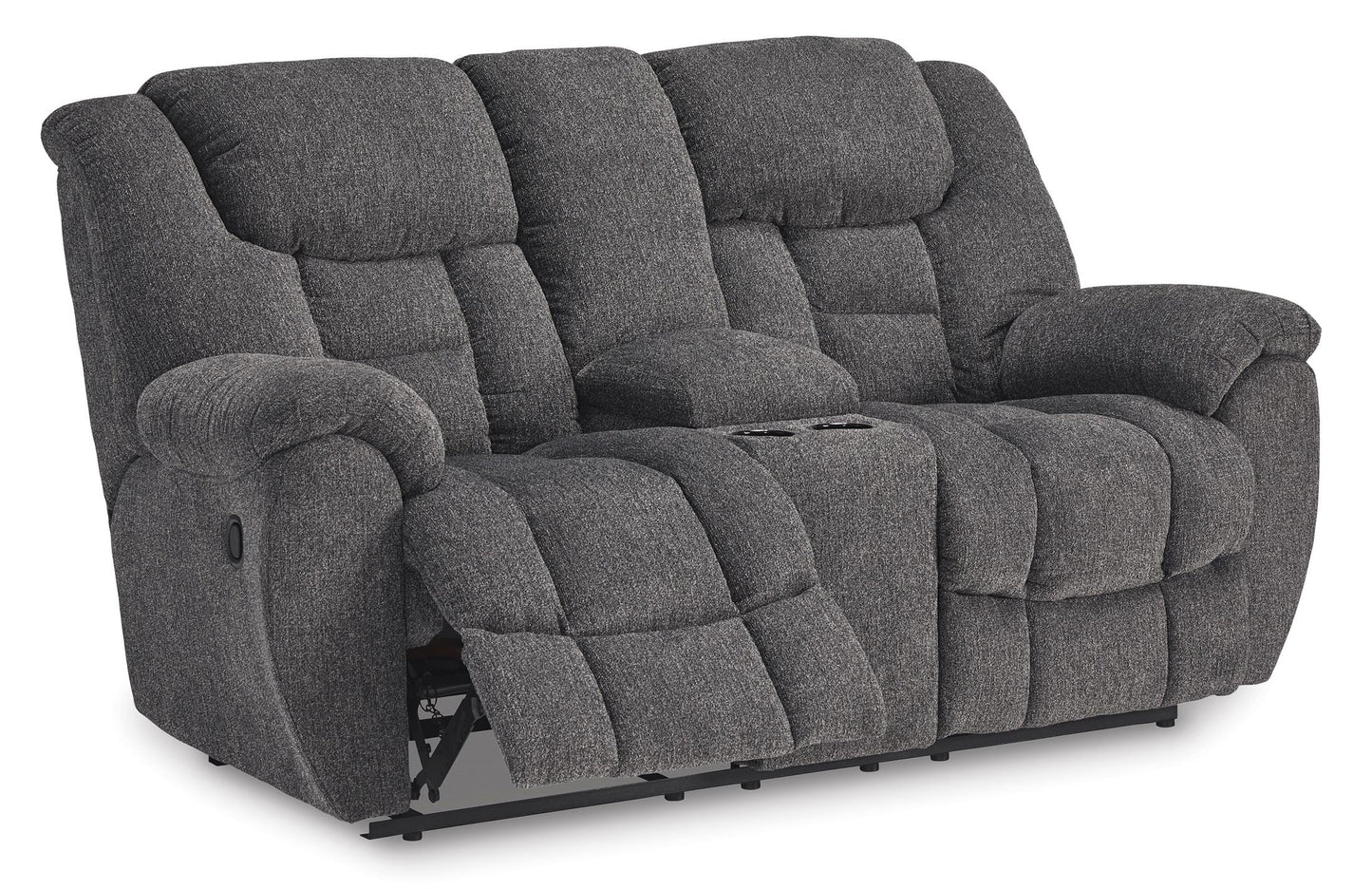 Foreside Reclining Console Loveseat