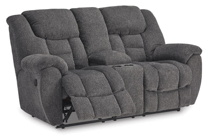 Foreside Reclining Console Loveseat