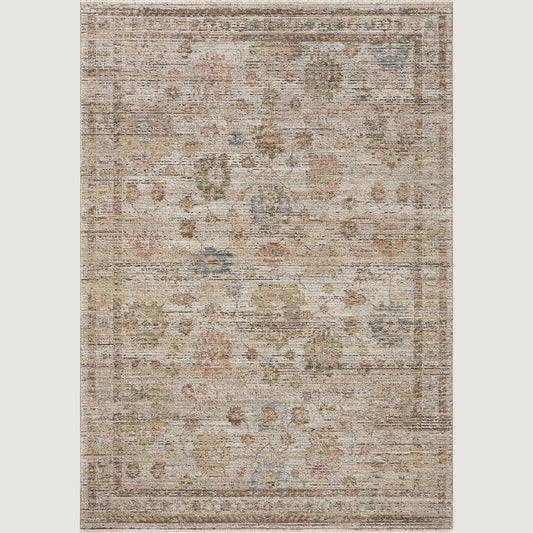 Priscilla Ivory/Multi-Colored Rug 9'3" x 13'