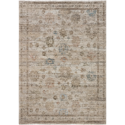 Priscilla Ivory/Multi-Colored Rug 9'3" x 13'