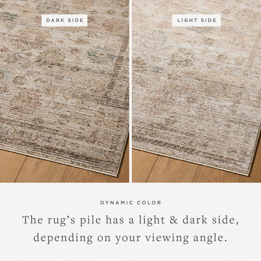 Priscilla Ivory/Multi-Colored Rug - alternate view