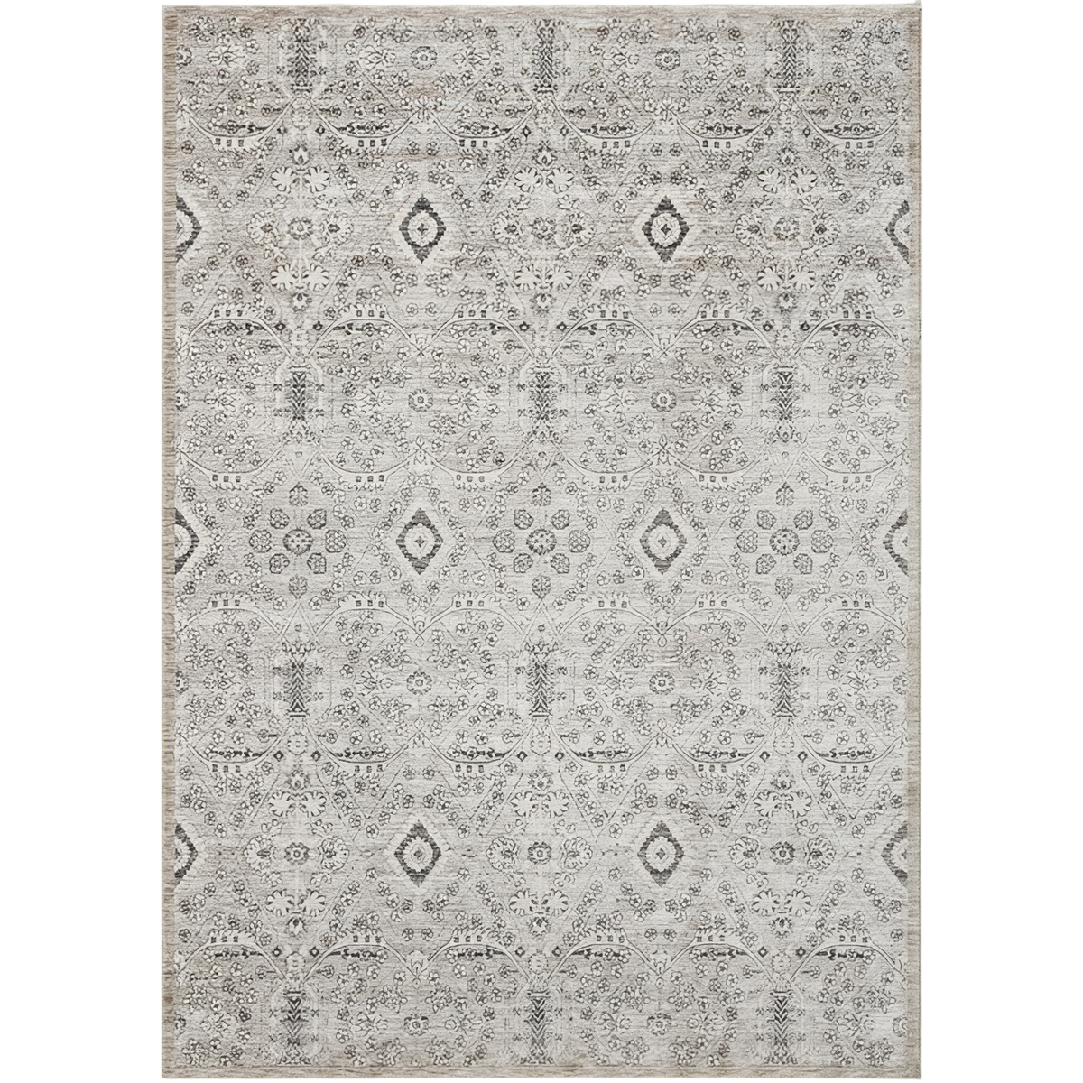 Zuma Silver/Sky Area Rug 9'6" x 13'1"