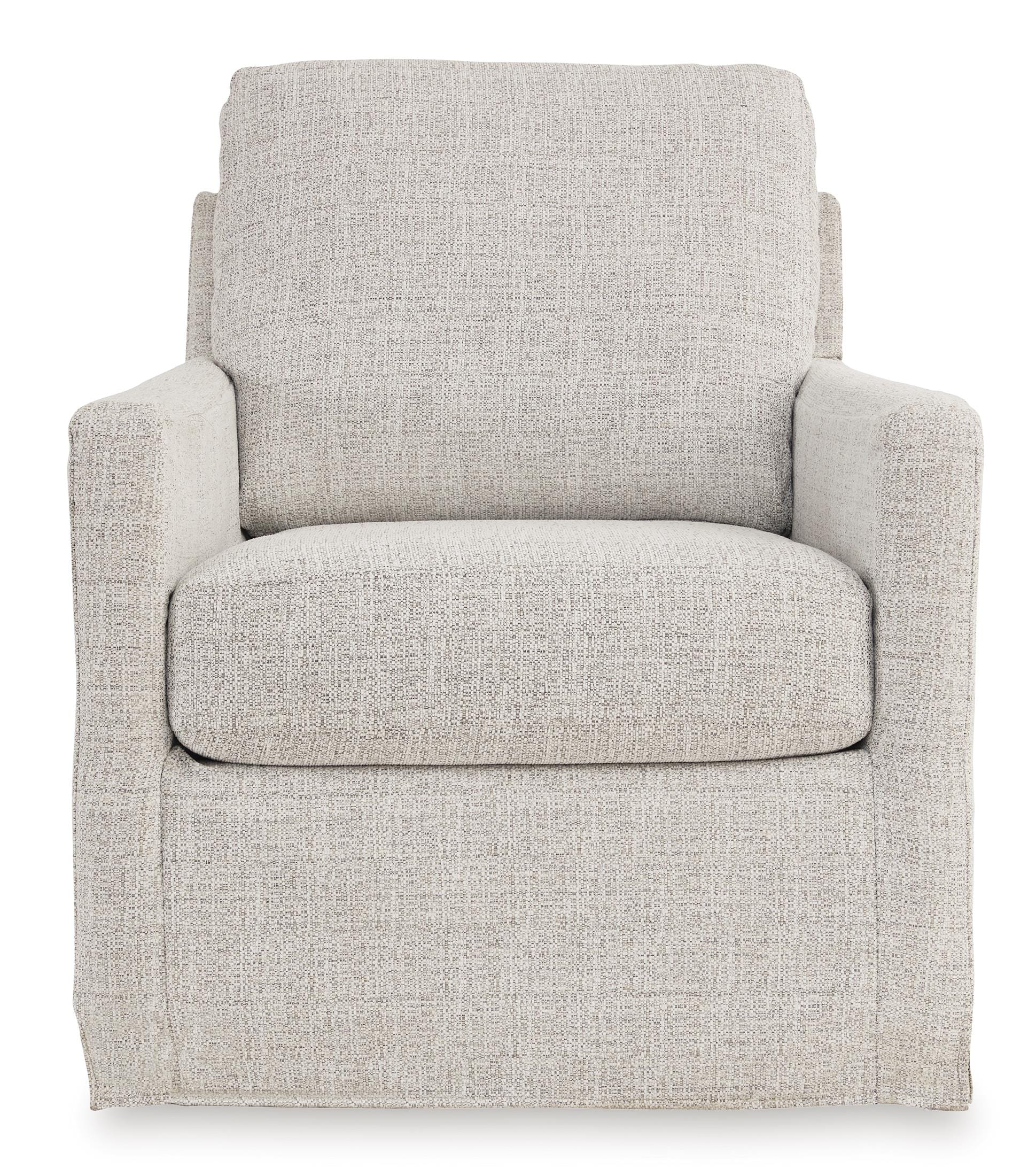 Nenana Next-Gen Nuvella Swivel Glider Accent Chair