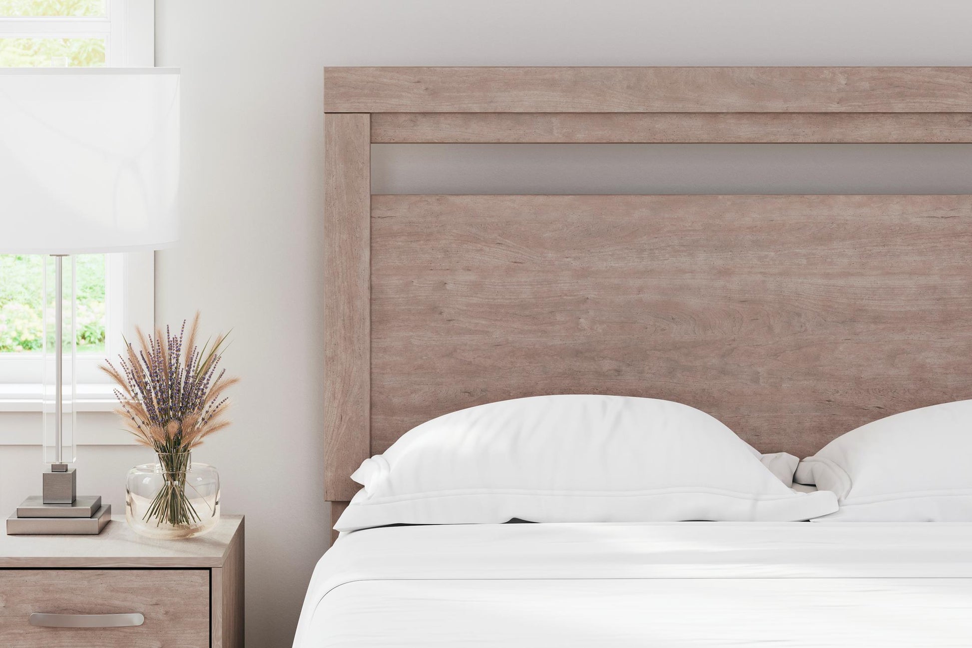 Flannia Queen Panel Headboard