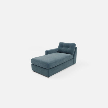 Modular One Left Arm Facing Chaise - Teal