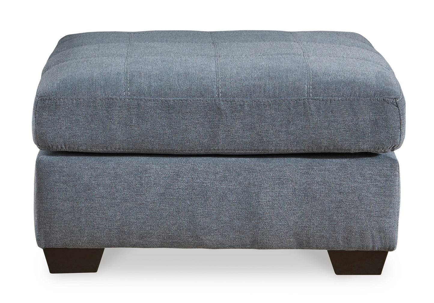 Marleton Oversized Accent Ottoman Denim