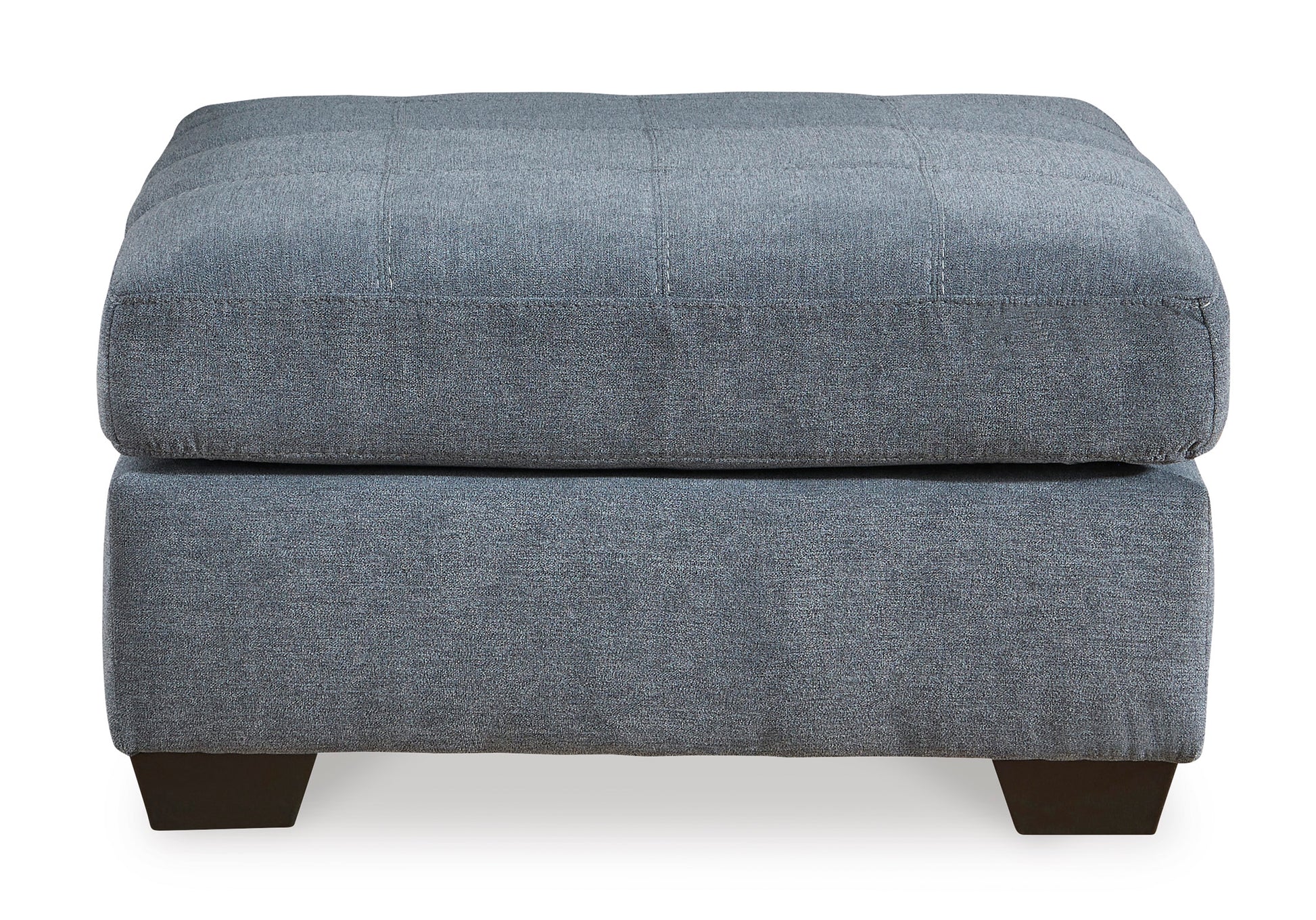 Marleton Oversized Accent Ottoman Denim