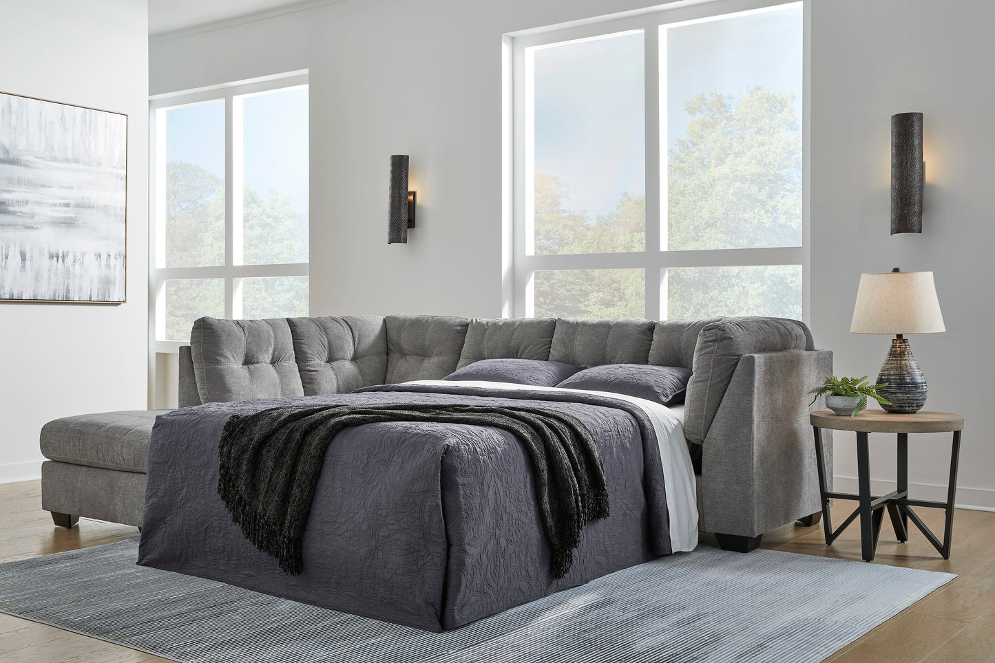 Ashley Marleton 2-Piece Sleeper Sectional with Chaise