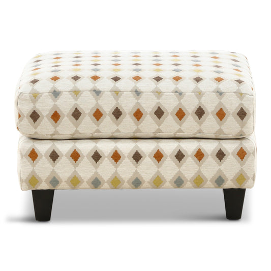 Ginger Accent Ottoman