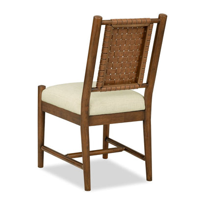 Lakehouse Woven Back Side Chair