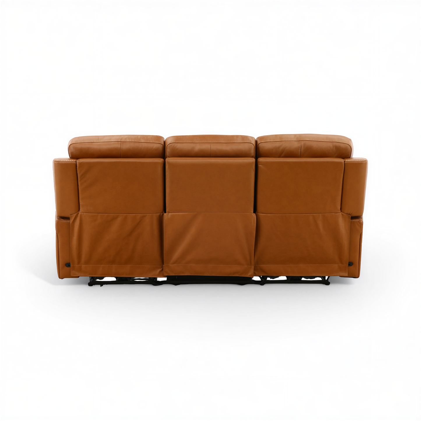 Hampton Leather Home Theater Sofa