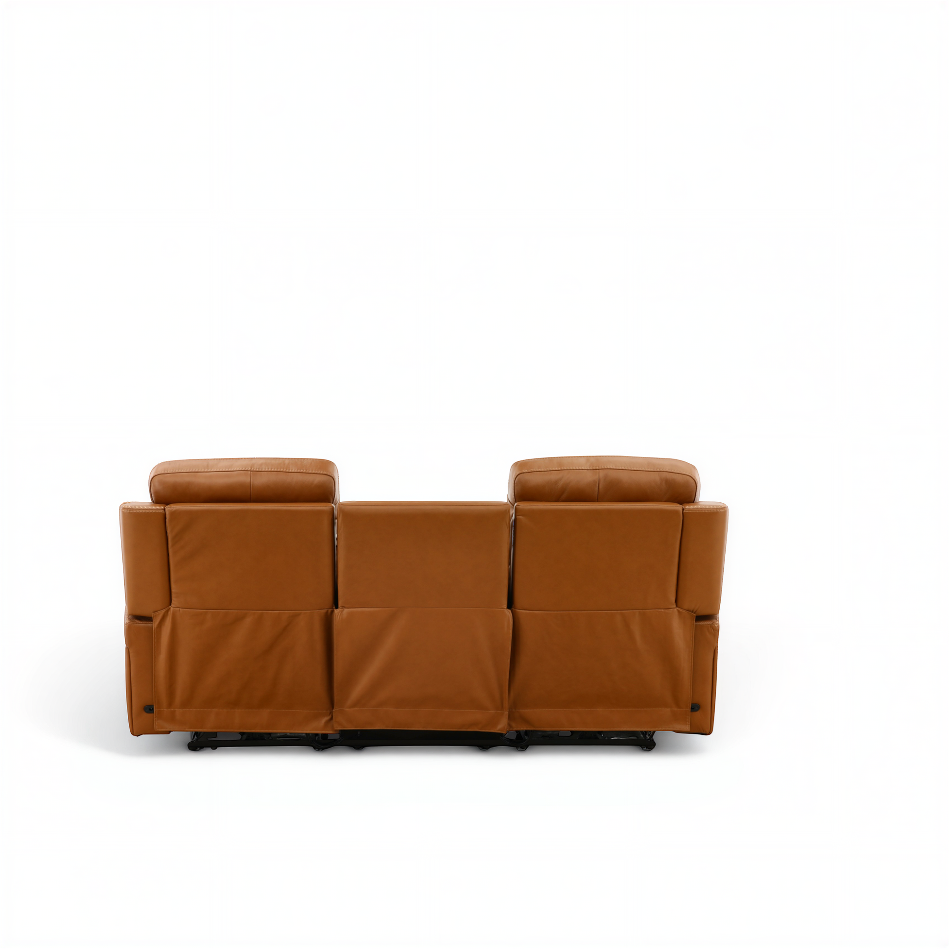 Hampton Leather Home Theater Sofa