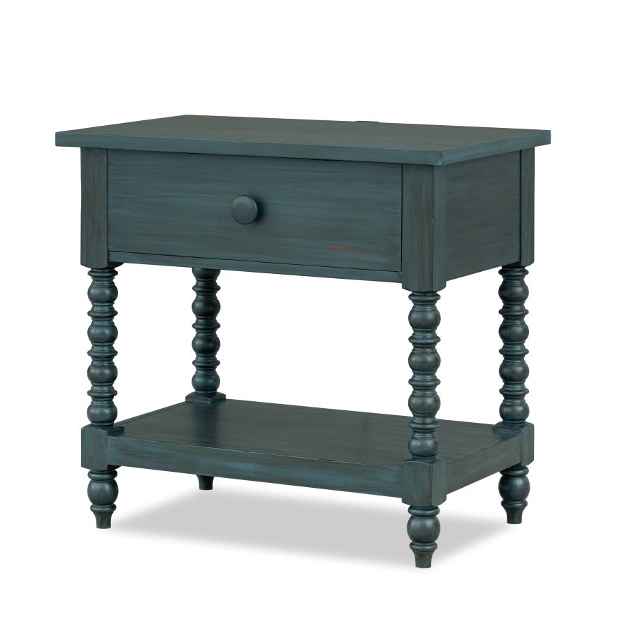 Lakehouse Open Nightstand Sea Glass