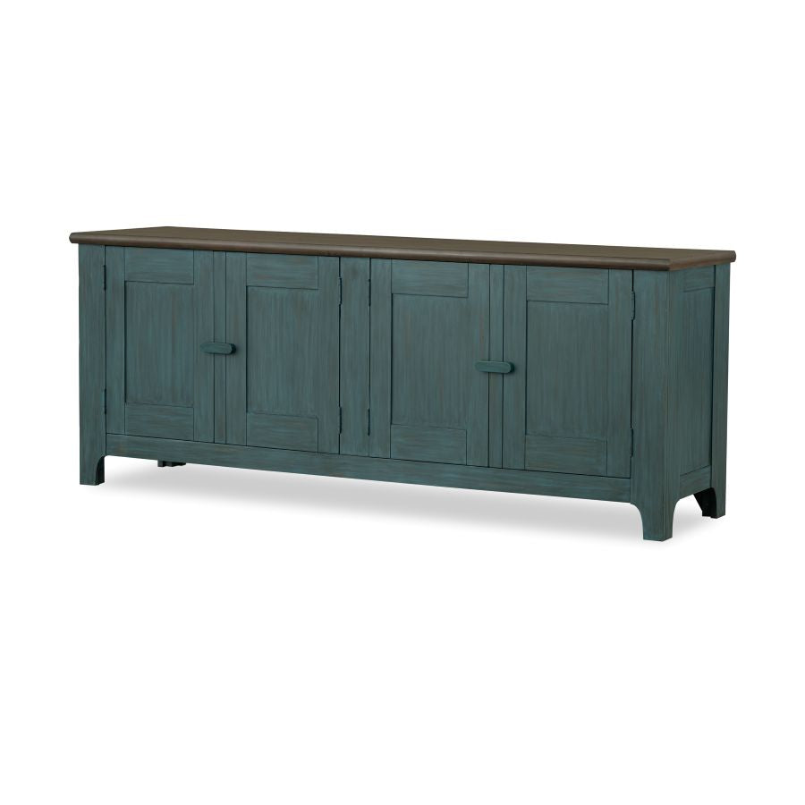 Lakehouse Dining Console Sea Glass