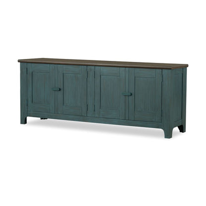 Lakehouse Dining Console Sea Glass