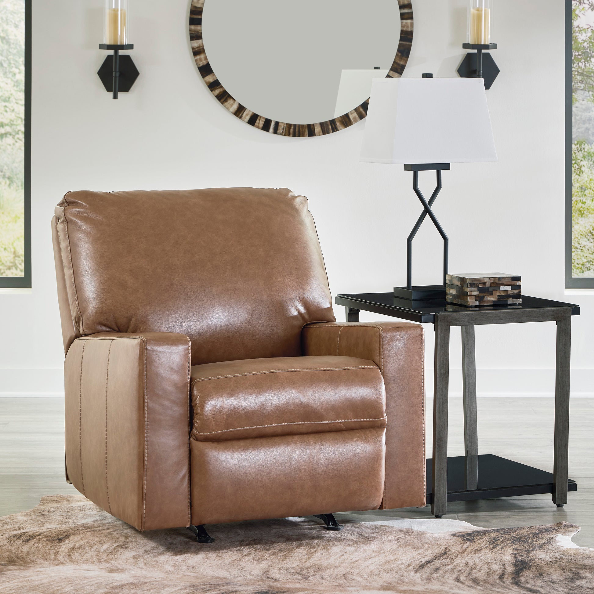 Bolsena Leather Rocker Recliner
