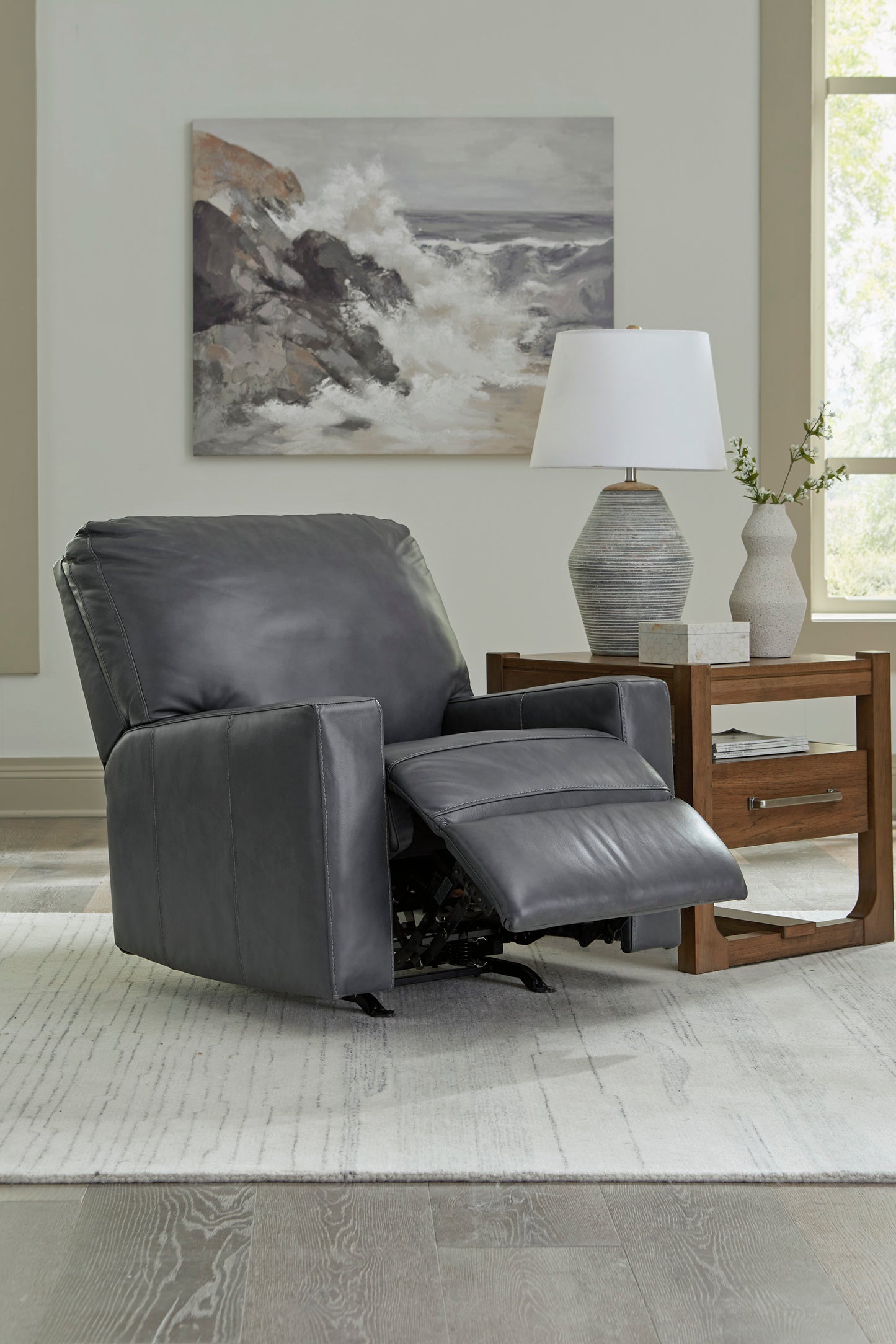 Bolsena Leather Rocker Recliner