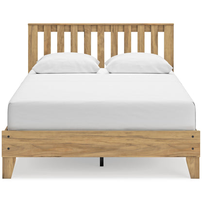 Bermacy Platform Panel Bed