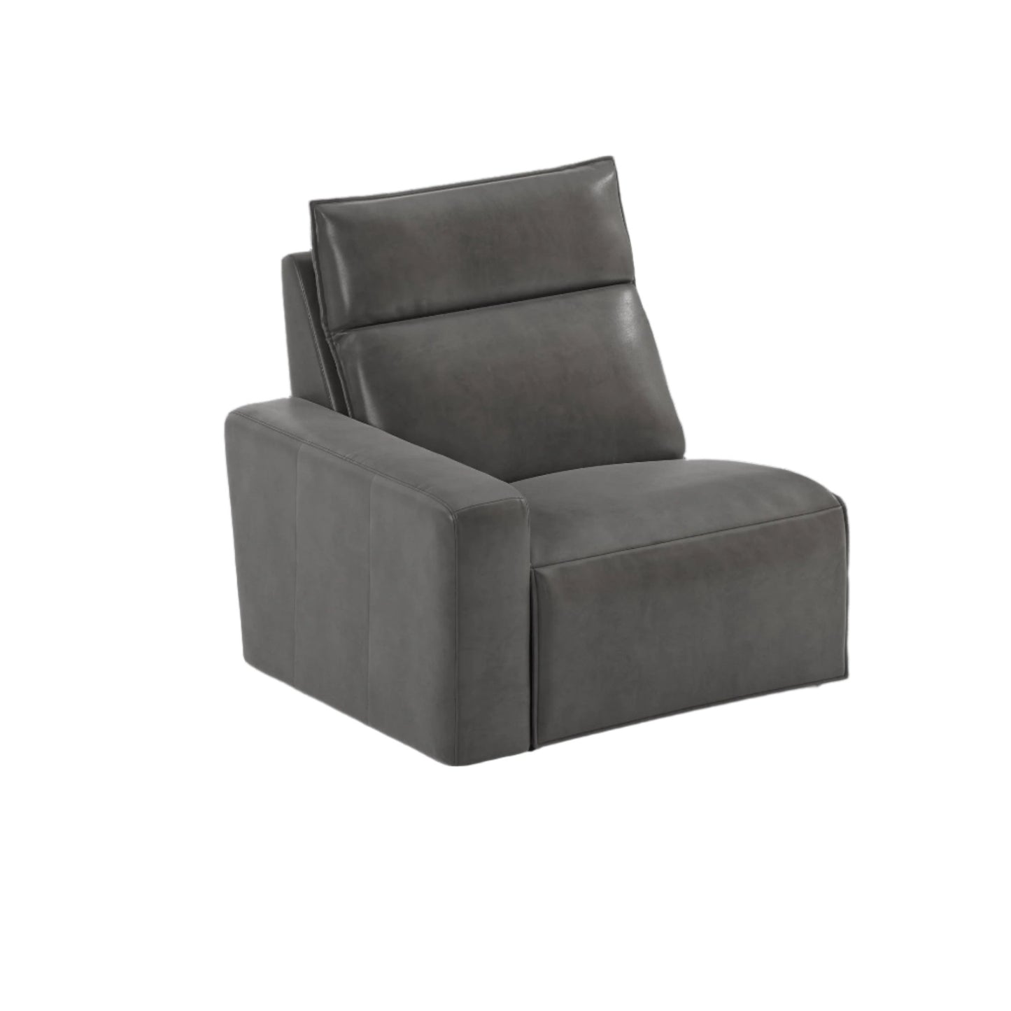 Modular Two Left Arm Facing Power Recliner - Charcoal