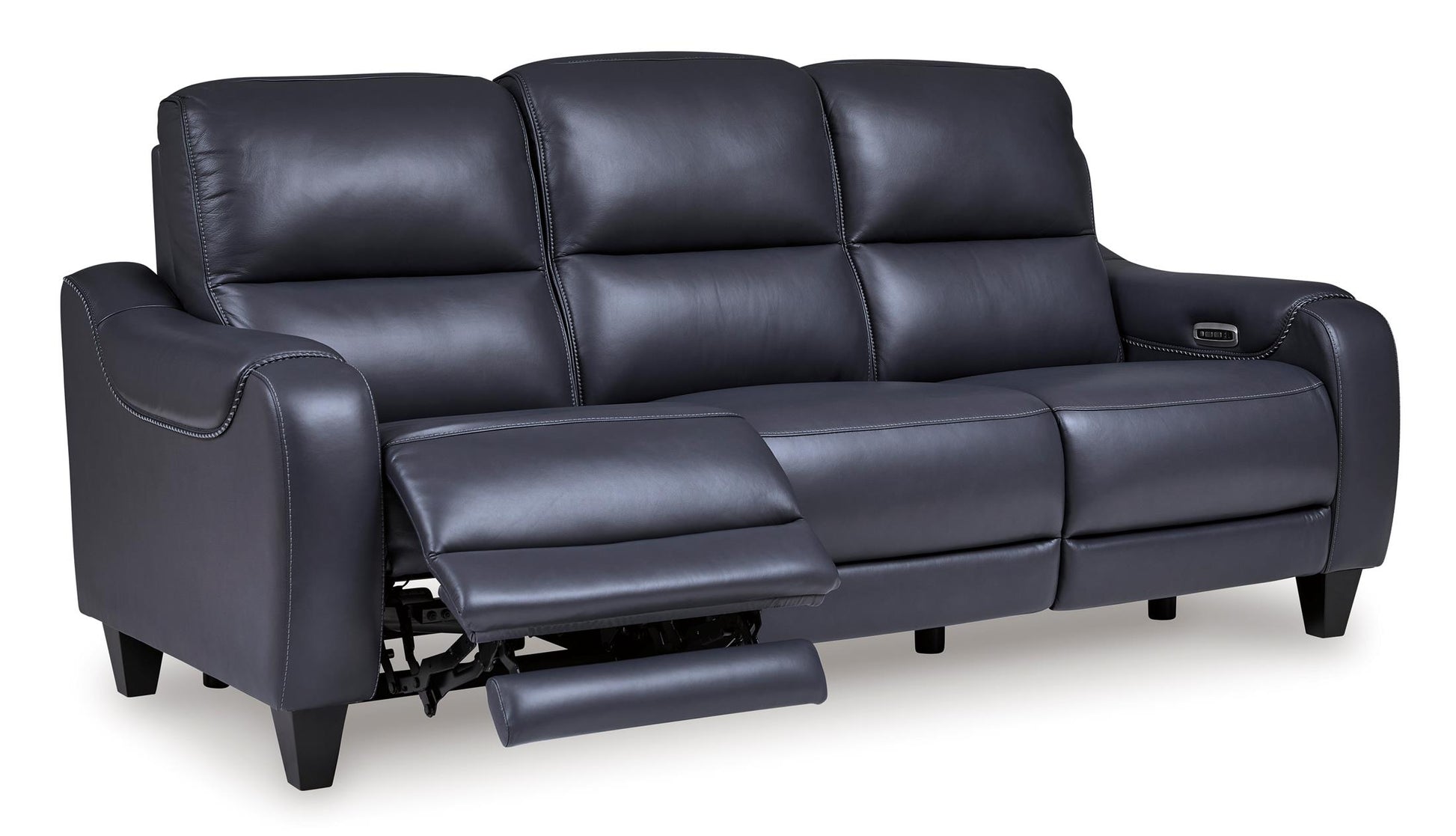 Mercomatic Leather Power Reclining Sofa