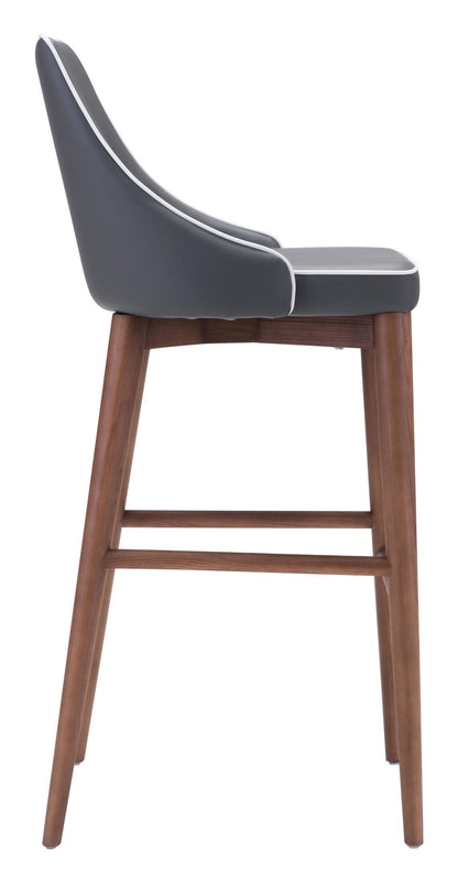 Moor Barstool Dark Gray