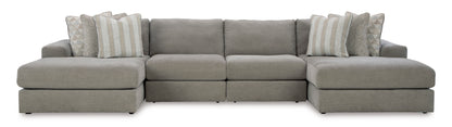 Avaliyah 4-Piece Double Chaise Sectional