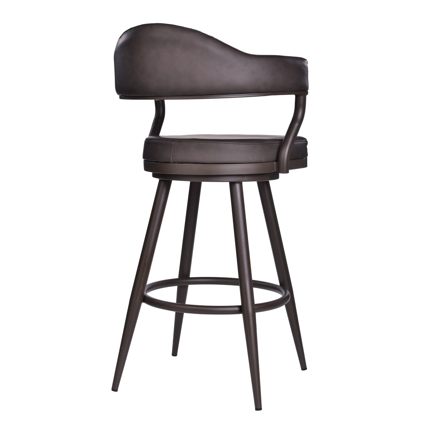 Justin 26" Counter Height Swivel Bar Stool