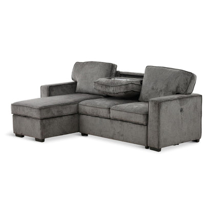 Amir 2-Piece Sectional with Sofa Bed